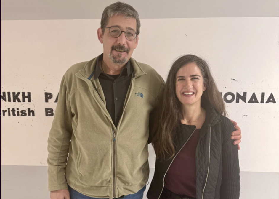 Yorgos Avgeropoulos speaks to Depi Vrettou about Mankind's Folly on the podcast of ERT Echo